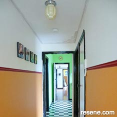 Art deco hallway
