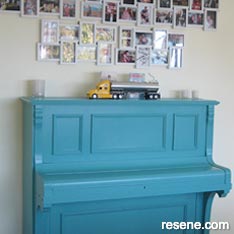 Painted piano
