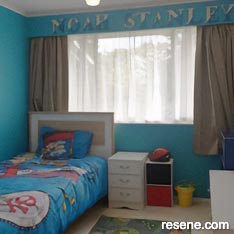 Blue kid's room