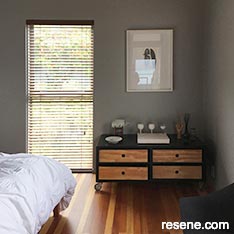 Master bedroom - simple colour scheme
