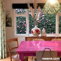 50's style dining room