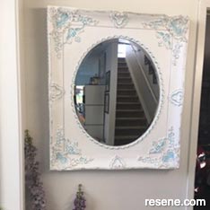 Painted mirror project