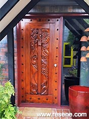Carved doorway 