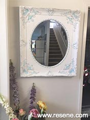 Painted mirror project