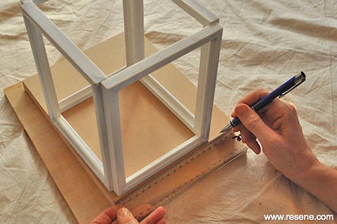Step 4 - Paint frames