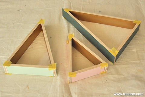 Step 6 - Glue triangles