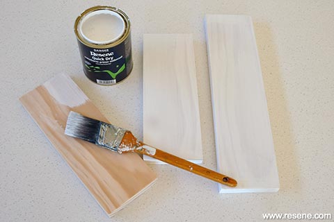 Step 1 - Cut wood
