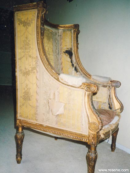 Wing-back chair 3