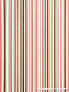 Colourful striped wallpaper