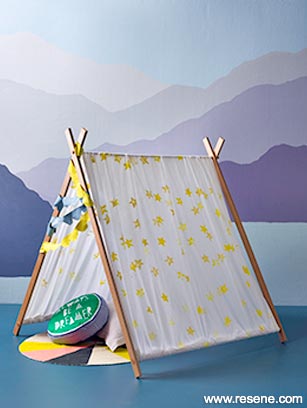 Tent made for kids