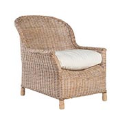 Rattan Gable Lounge Chair