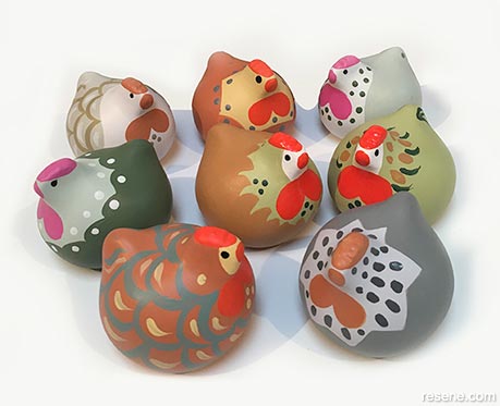 Resene Calendar Collection hens