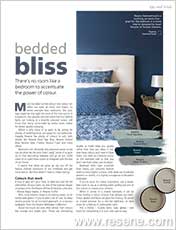 Bedded bliss - the power of colour in a bedroom