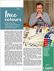 True colours - Resene colour charts and fandecks