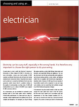 Choosing an electrician