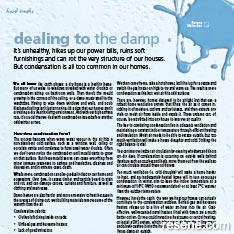 Dealing to the damp