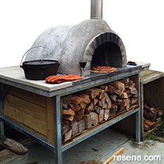 Step by step – make a pizza oven