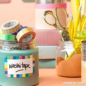 Paint your old jars