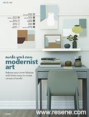 Paint your own modernist art