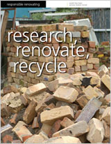 Recycle building waste material
