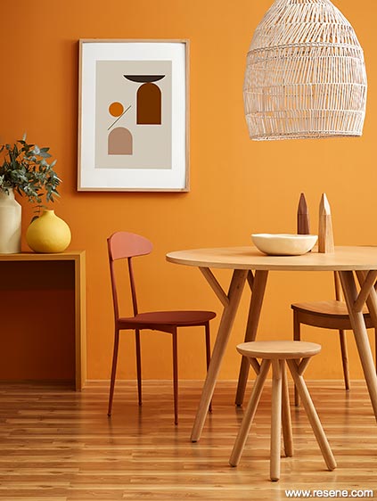 A sophisticated take on a citrus theme