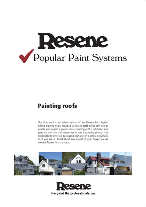 Painting roofs - how to guide