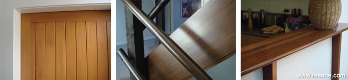 Interior clear timber finishes
