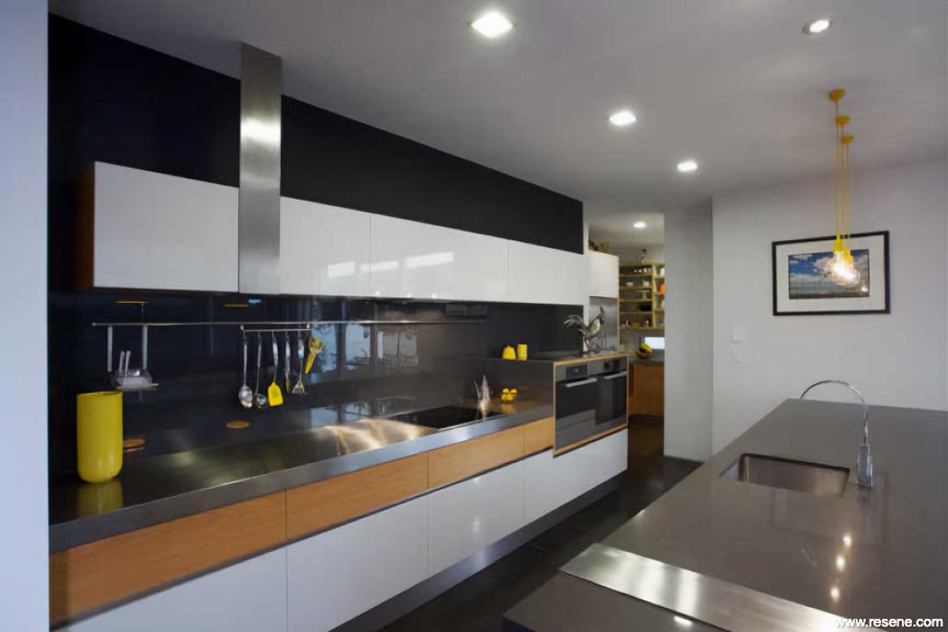 Modern grey kitchen