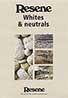 Resene Whites & neutrals colour chart September 2015