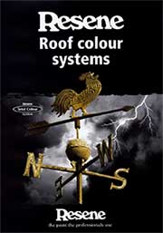 Paint offers the biggest choice of roof colours