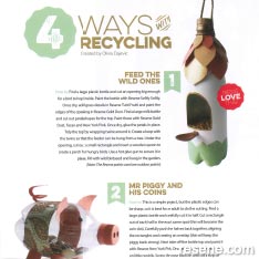 Use recycled bottles to make these funky projects