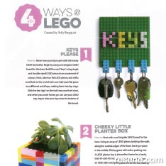Make these fun things from LEGO