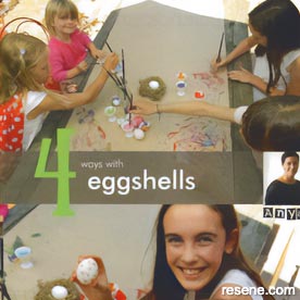 Craft ideas with eggshells