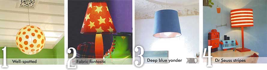 4 ways to decorate and change your light shades