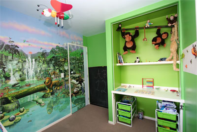 Jungle inspired room make over