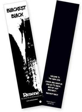 Resene Blackest Black; limited edition colour palette