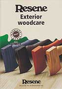 Resene Woodsman Exterior timber stains colour chart