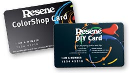 Resene ColorShop card special offers