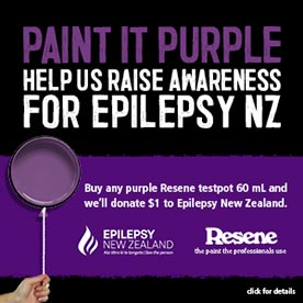 Paint it purple - Epilepsy NZ