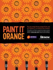 Paint it Orange! For Arthritis NZ!