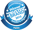 Winner Most Trusted Paint Brand 2015