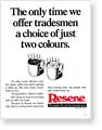 Early Resene Advertisement