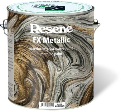 Resene FX Metallic - exterior/interior waterborne metallic effect
