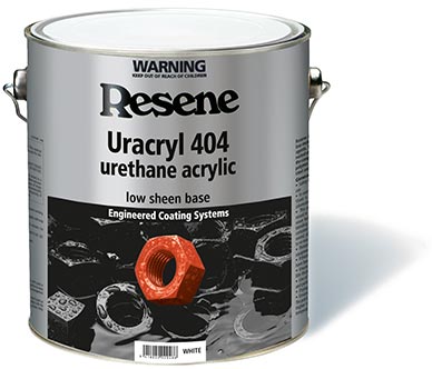 Resene Uracryl 404 urethane-acrylic low sheen finish - exterior/interior