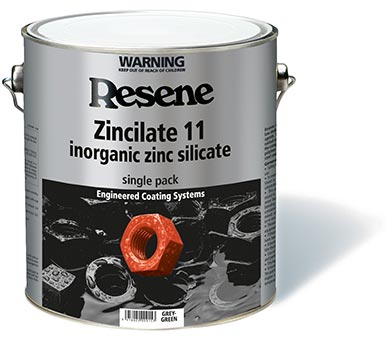 Resene Zincilate 11 inorganic zinc silicate single pack