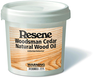 Resene Woodsman Cedar Natural Wood Oil