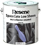 Resene SpaceCote Low Sheen waterborne enamel paint
