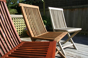 Chairs refinished in Resene Timber and Furniture Gel