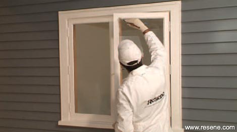 Step 2 - Paint the window sash