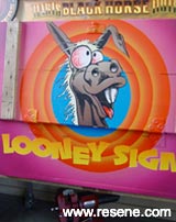 Looney Signs new sign kit box decorations